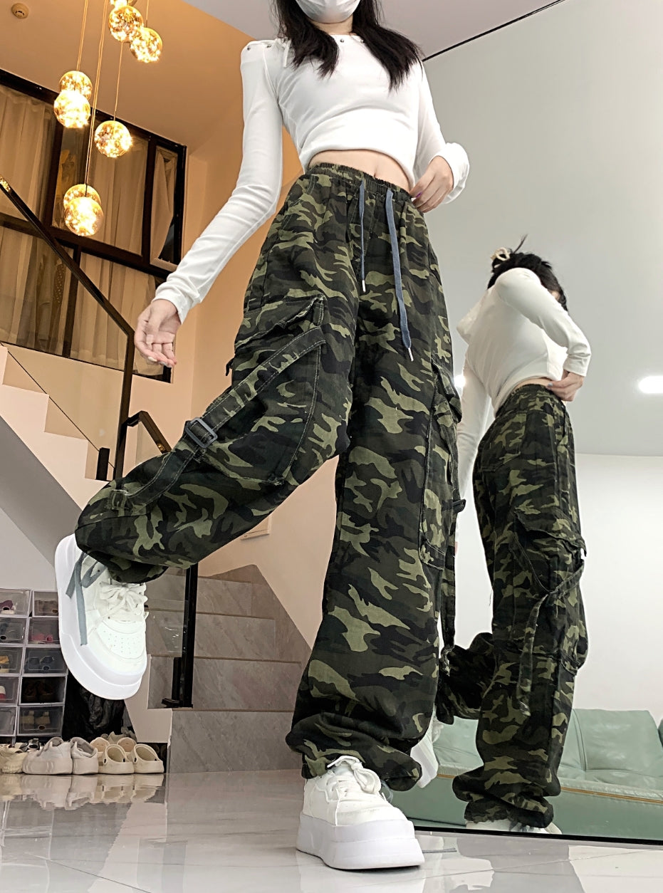#2308 Camouflage Denim