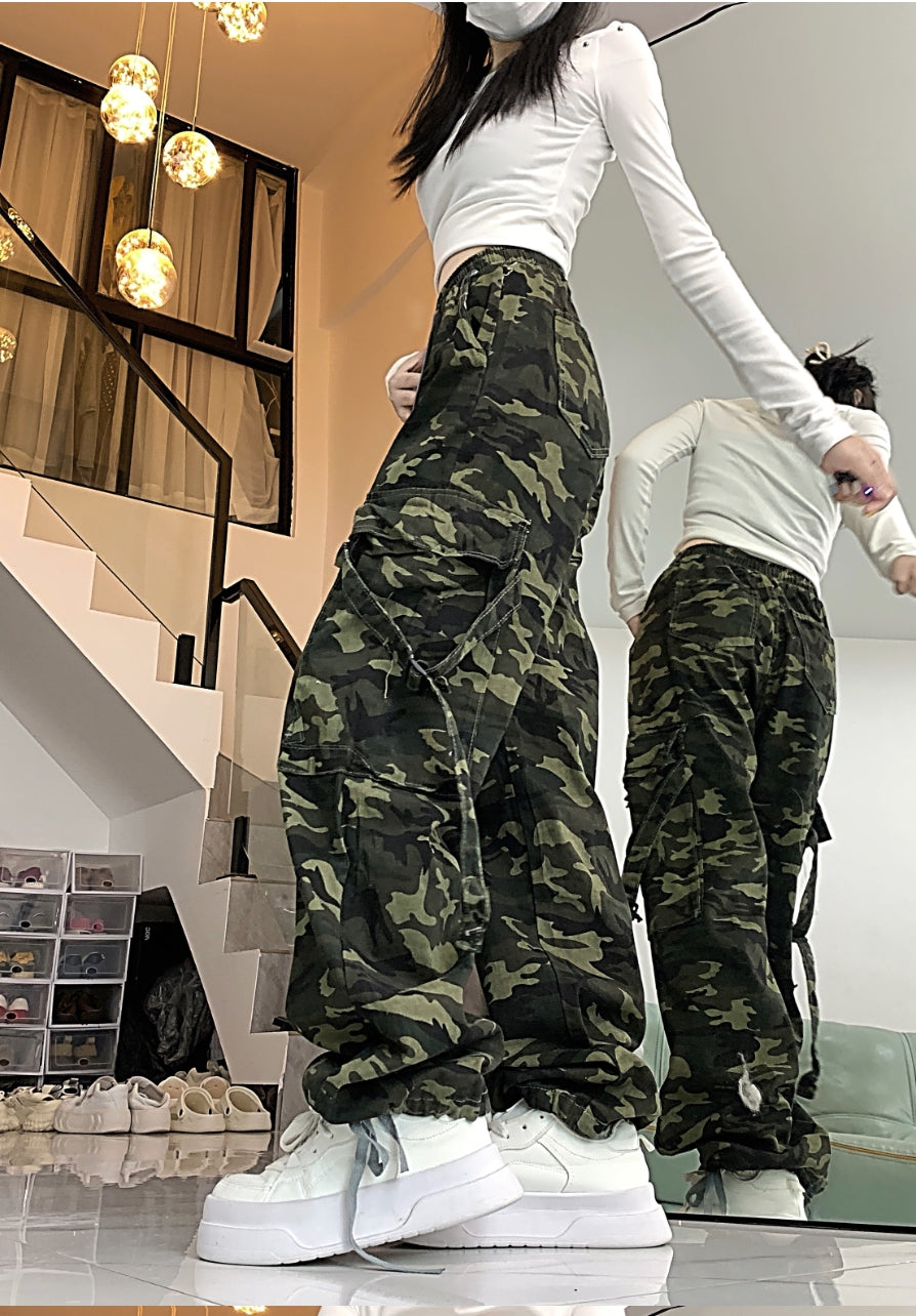 #2308 Camouflage Denim